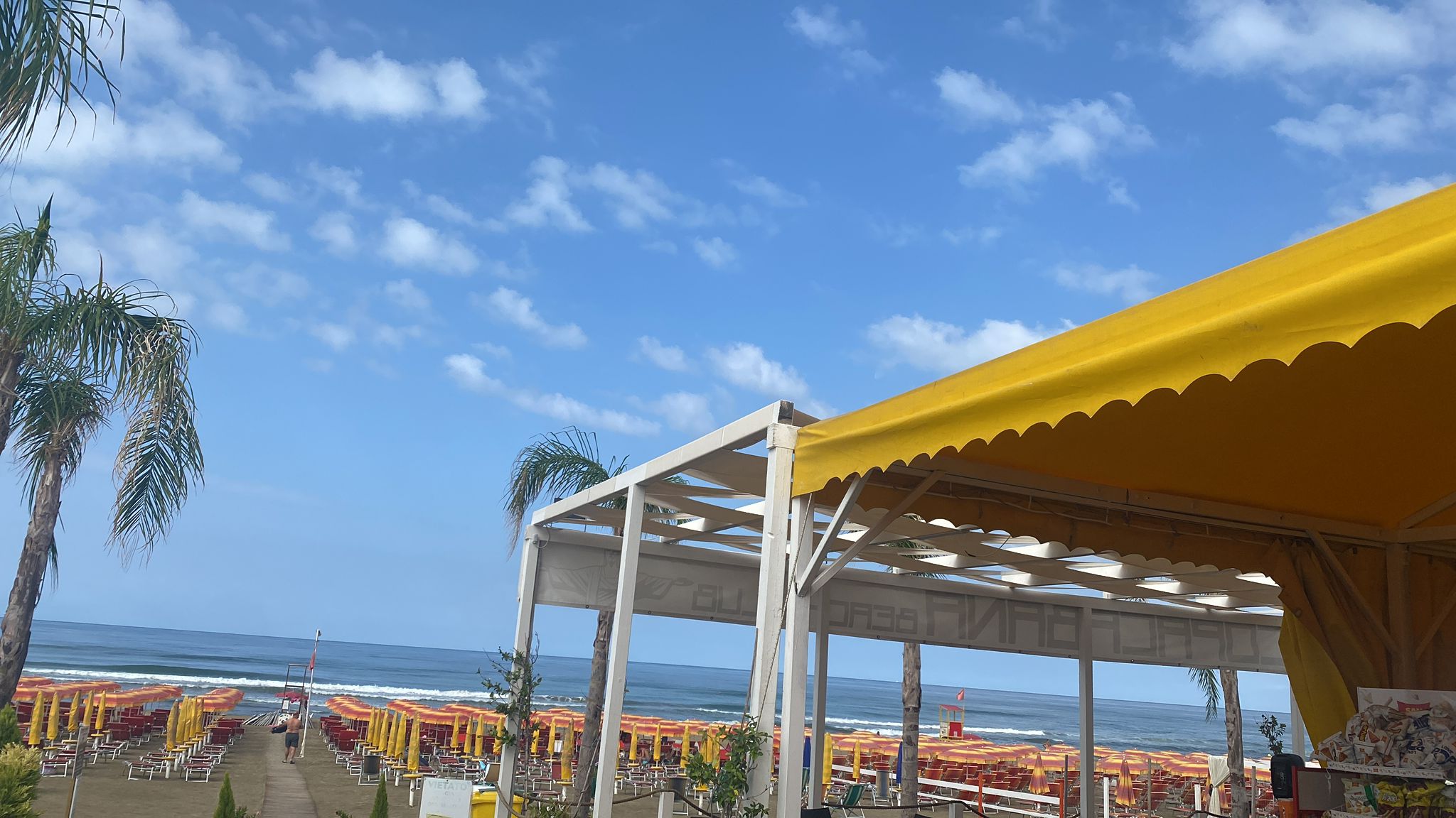 Spiaggia attrezzata